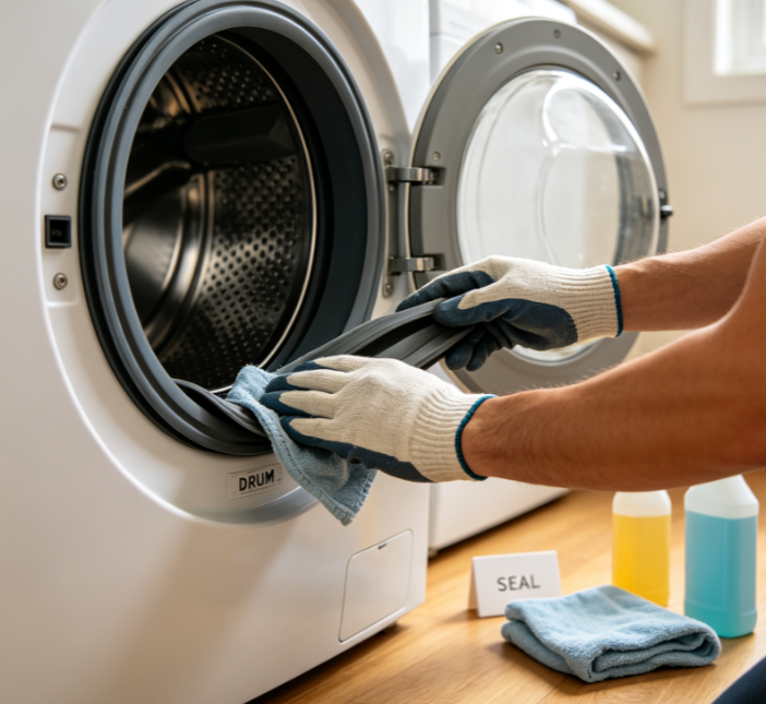 Washing Machine Inner Drum And Door Seal Cleaning Package