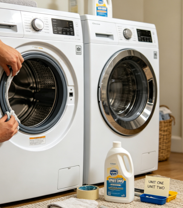 Two-Unit Washing Machine Cleaning Package (On-Site Service)