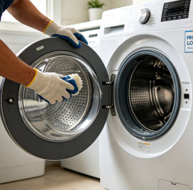 Front-Load Washing Machine Full-Service Cleaning Package
