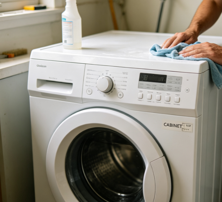 On-Site Washing Machine Exterior Cleaning & Care